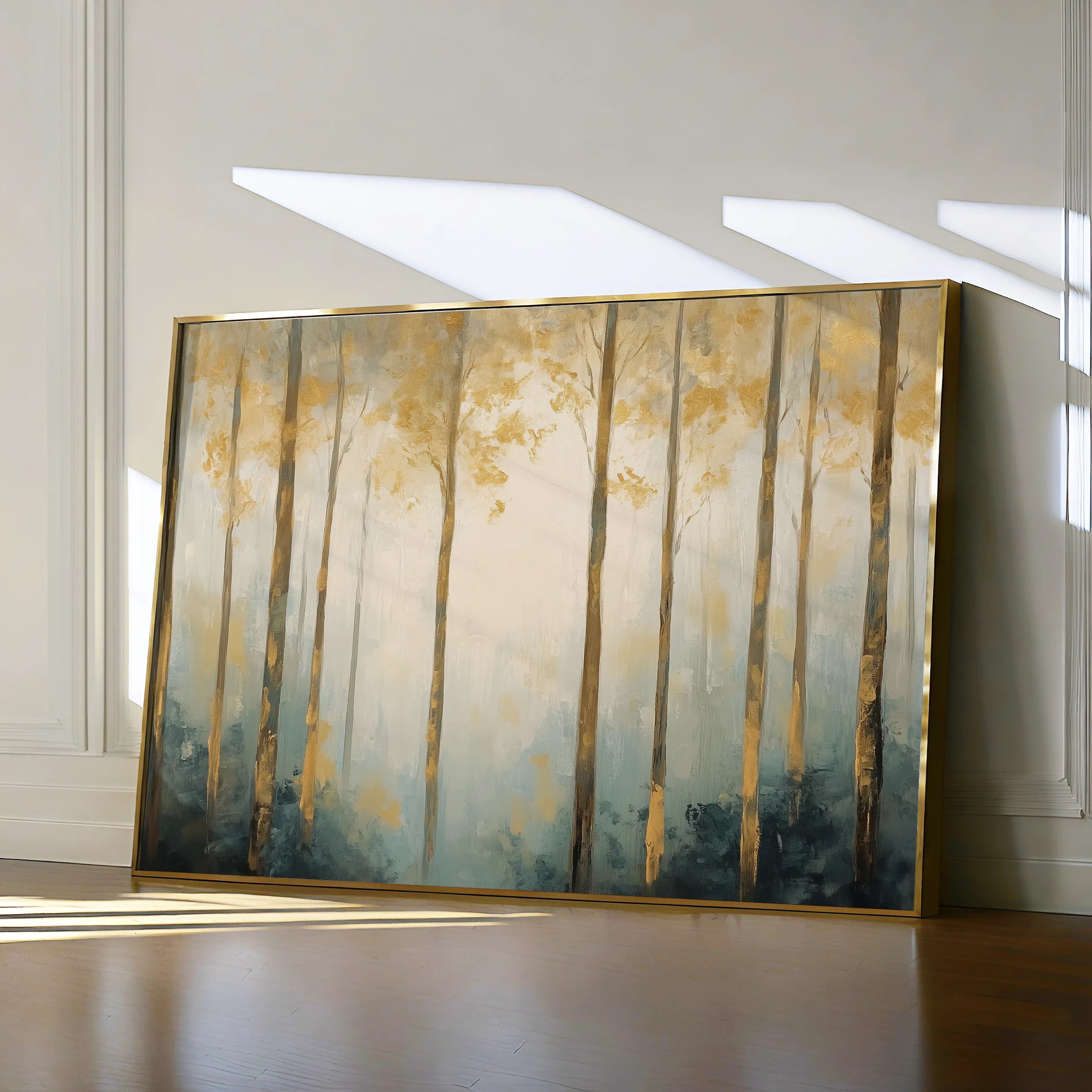 Landscape 351 Canvas Art 18" x 24" / 45 x 60 cm / Black