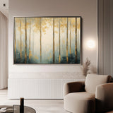 Landscape 351 Canvas Art 18" x 24" / 45 x 60 cm / Black