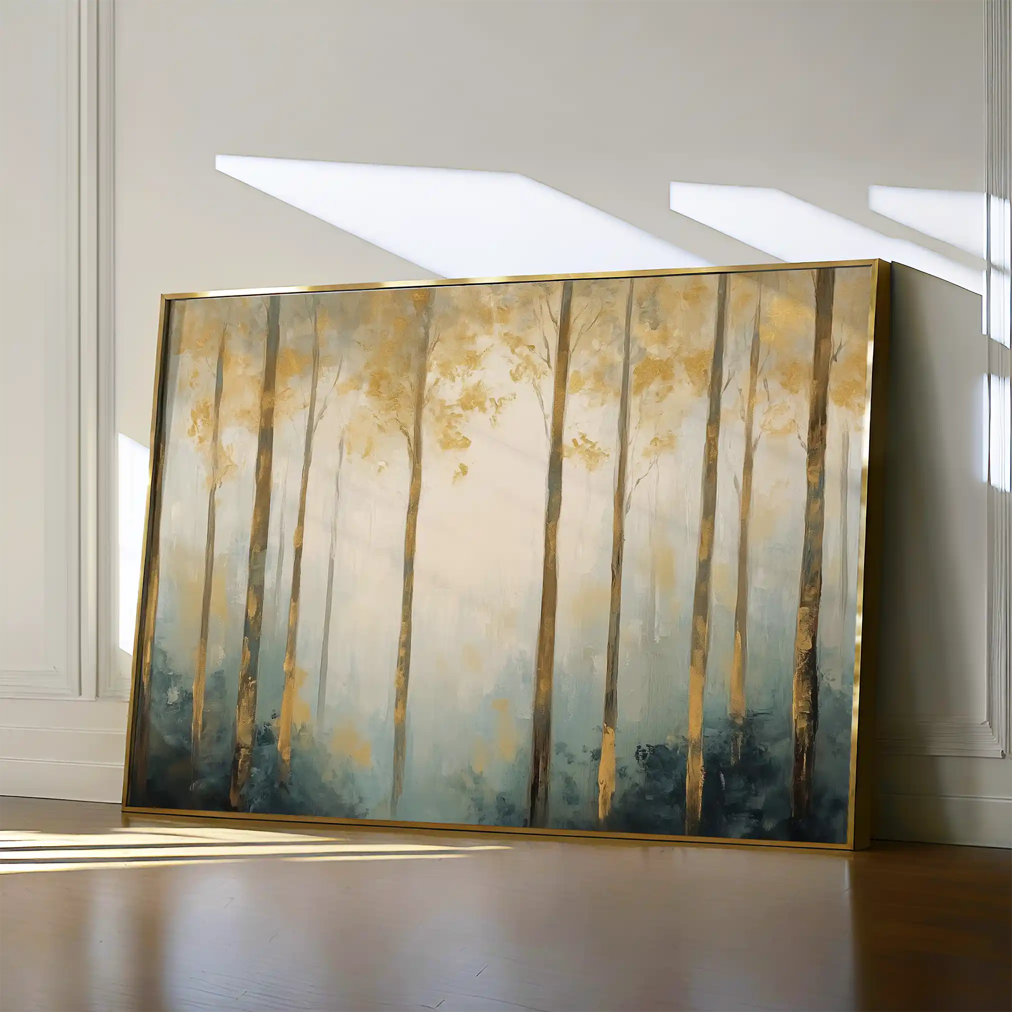 Landscape 351 Canvas Art 60 x 40 cm / Black