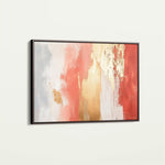 Abstract 352 Canvas Art 60 x 40 cm / Black