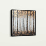 Landscape 352 Canvas Art 60 x 60 cm / Black