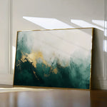 Abstract 353 Canvas Art 18" x 24" / 45 x 60 cm / Black