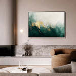 Abstract 353 Canvas Art 18" x 24" / 45 x 60 cm / Black