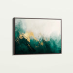 Abstract 353 Canvas Art 18" x 24" / 45 x 60 cm / Black