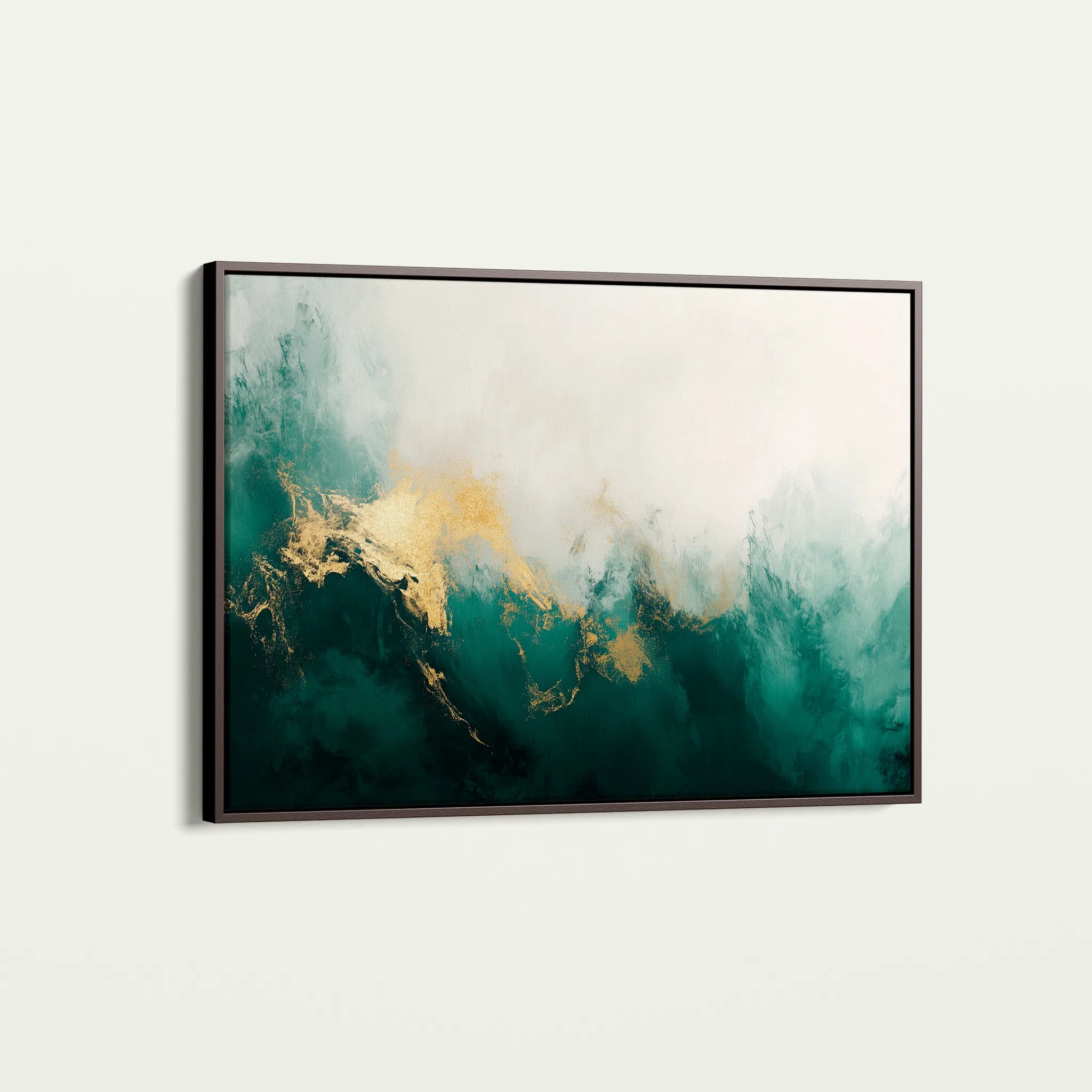 Abstract 353 Canvas Art 18" x 24" / 45 x 60 cm / Black