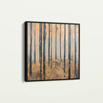 Landscape 353 Canvas Art 16" x 16" / 40 x 40 cm / Black
