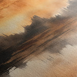 Abstract 354 Canvas Art 18" x 24" / 45 x 60 cm / Black