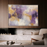Abstract 355 Canvas Art 18" x 24" / 45 x 60 cm / Black