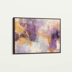 Abstract 355 Canvas Art 18" x 24" / 45 x 60 cm / Black