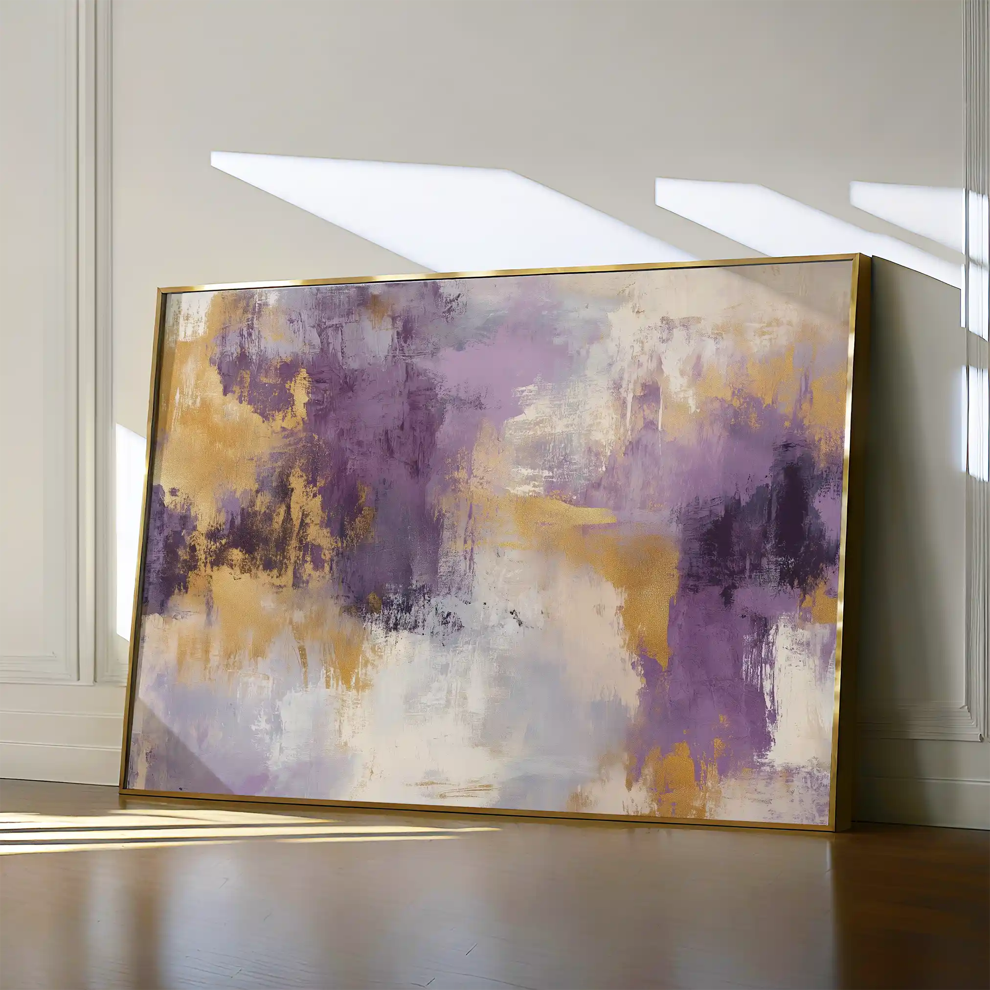 Abstract 355 Canvas Art 60 x 40 cm / Black