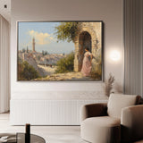 Landscape 355 Canvas Art 18" x 24" / 45 x 60 cm / Black