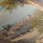 Landscape 355 Canvas Art 60 x 40 cm / Black