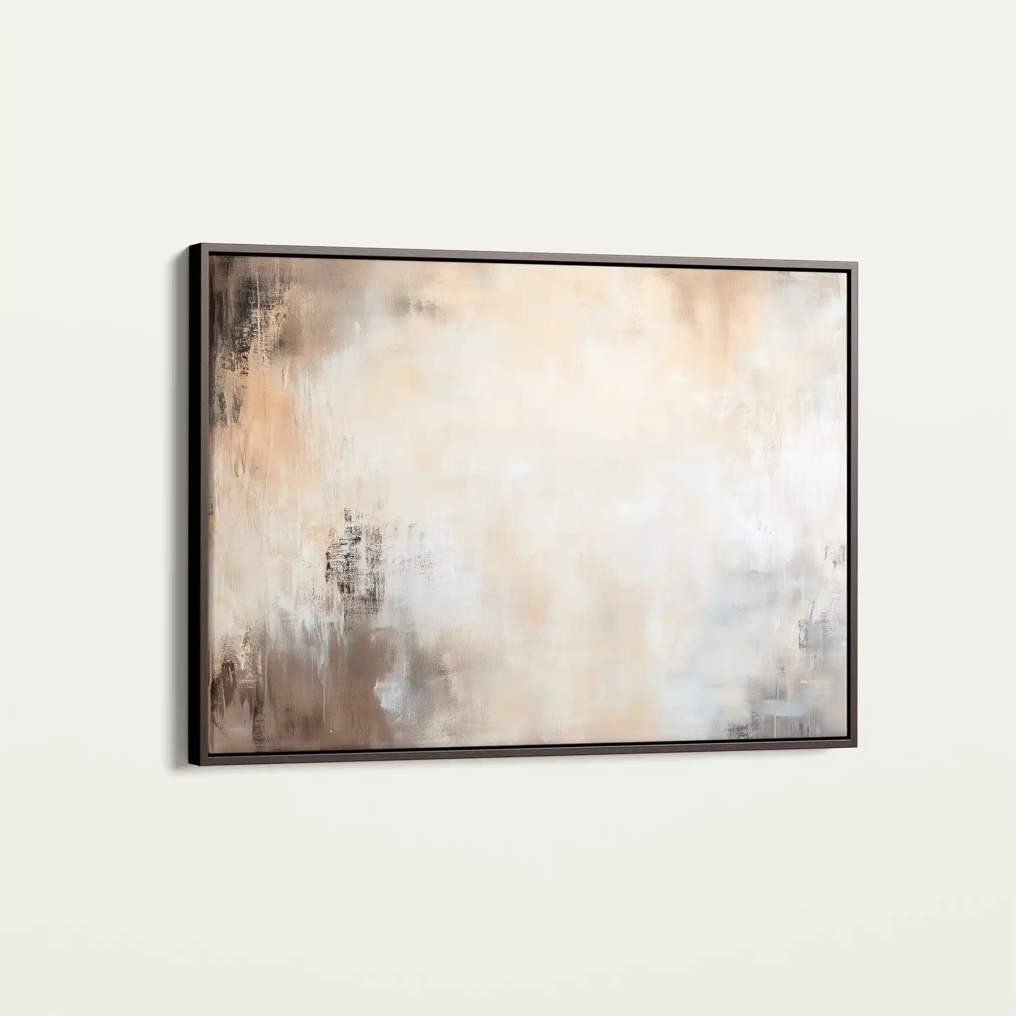 Abstract 356 Canvas Art 18" x 24" / 45 x 60 cm / Black