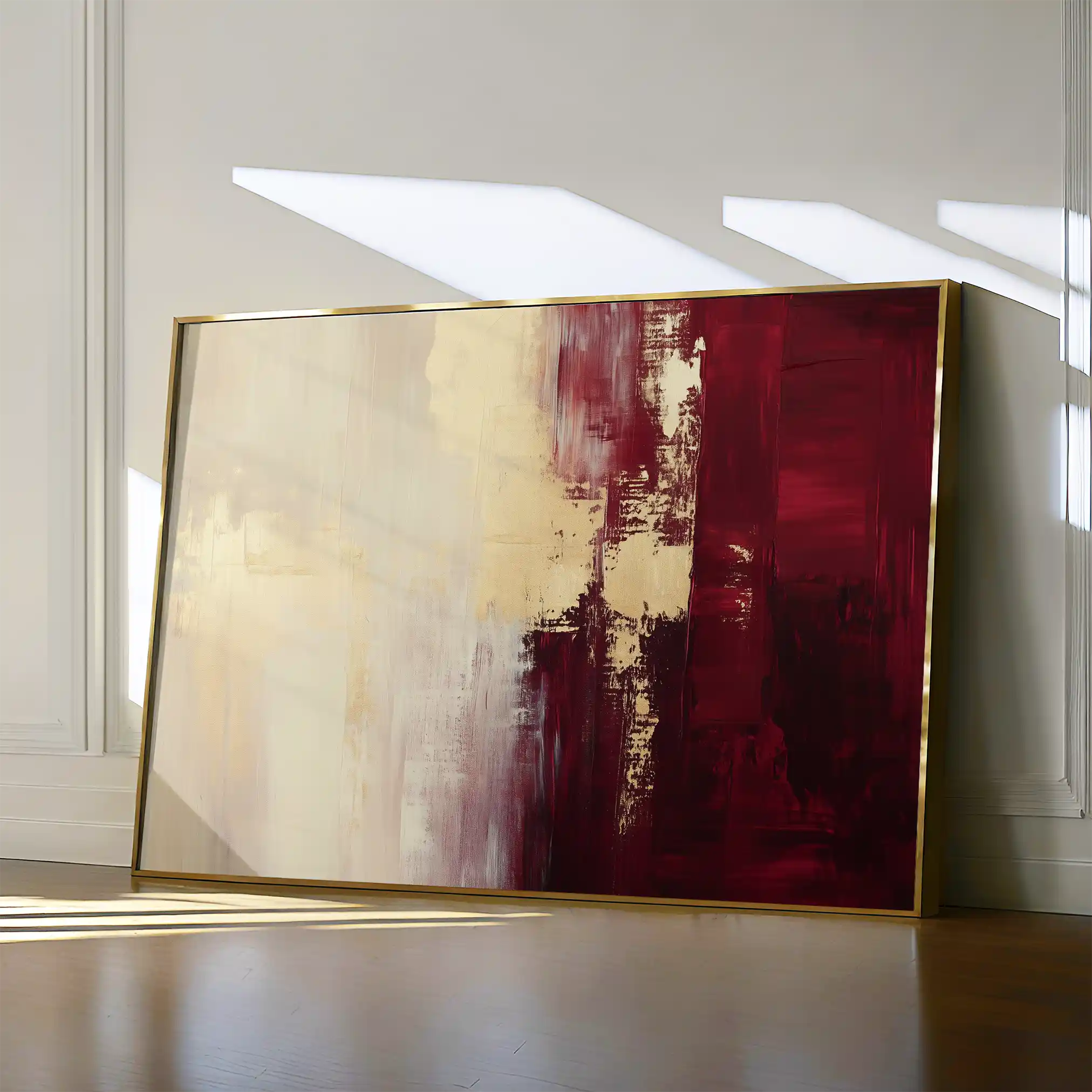 Abstract 357 Canvas Art 60 x 40 cm / Black