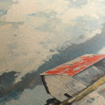 Landscape 357 Canvas Art 16" x 16" / 40 x 40 cm / Black