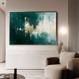 Abstract 358 Canvas Art 18" x 24" / 45 x 60 cm / Black