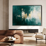 Abstract 358 Canvas Art 18" x 24" / 45 x 60 cm / Black