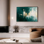 Abstract 358 Canvas Art 18" x 24" / 45 x 60 cm / Black