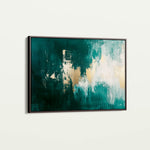 Abstract 358 Canvas Art 18" x 24" / 45 x 60 cm / Black