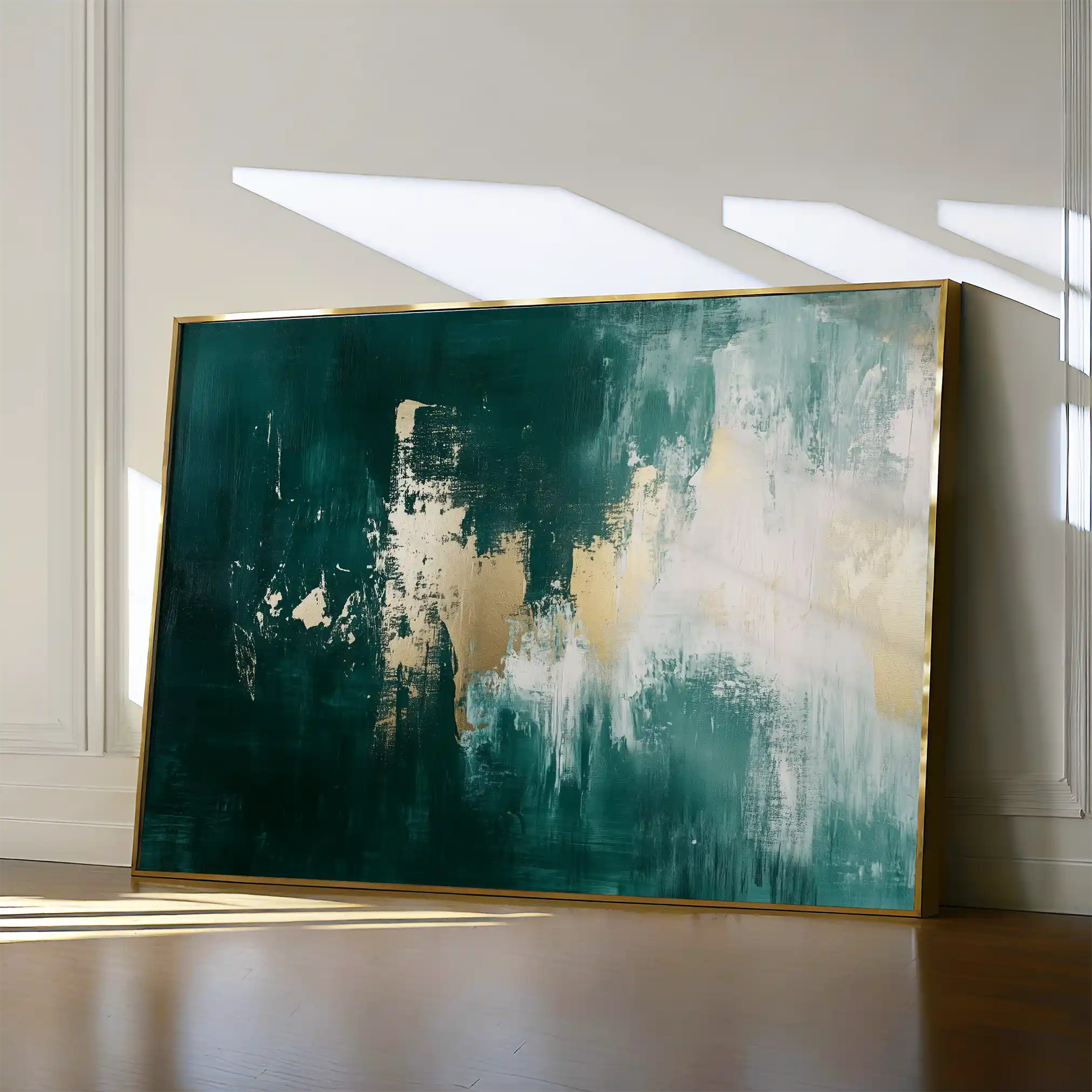 Abstract 358 Canvas Art 60 x 40 cm / Black