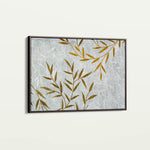 Floral 358 Canvas Art 18" x 24" / 45 x 60 cm / Black