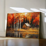 Landscape 358 Canvas Art 18" x 24" / 45 x 60 cm / Black