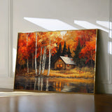 Landscape 358 Canvas Art 18" x 24" / 45 x 60 cm / Black