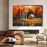 Landscape 358 Canvas Art 18" x 24" / 45 x 60 cm / Black