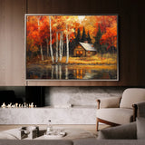 Landscape 358 Canvas Art 18" x 24" / 45 x 60 cm / Black