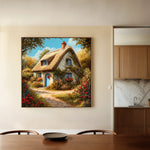 Landscape 359 Canvas Art 16" x 16" / 40 x 40 cm / Black
