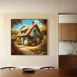 Landscape 359 Canvas Art 16" x 16" / 40 x 40 cm / Black
