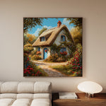 Landscape 359 Canvas Art 16" x 16" / 40 x 40 cm / Black