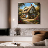 Landscape 359 Canvas Art 16" x 16" / 40 x 40 cm / Black