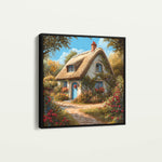 Landscape 359 Canvas Art 16" x 16" / 40 x 40 cm / Black