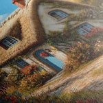 Landscape 359 Canvas Art 16" x 16" / 40 x 40 cm / Black