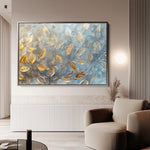 Floral 360 Canvas Art 18" x 24" / 45 x 60 cm / Black