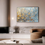 Floral 360 Canvas Art 18" x 24" / 45 x 60 cm / Black