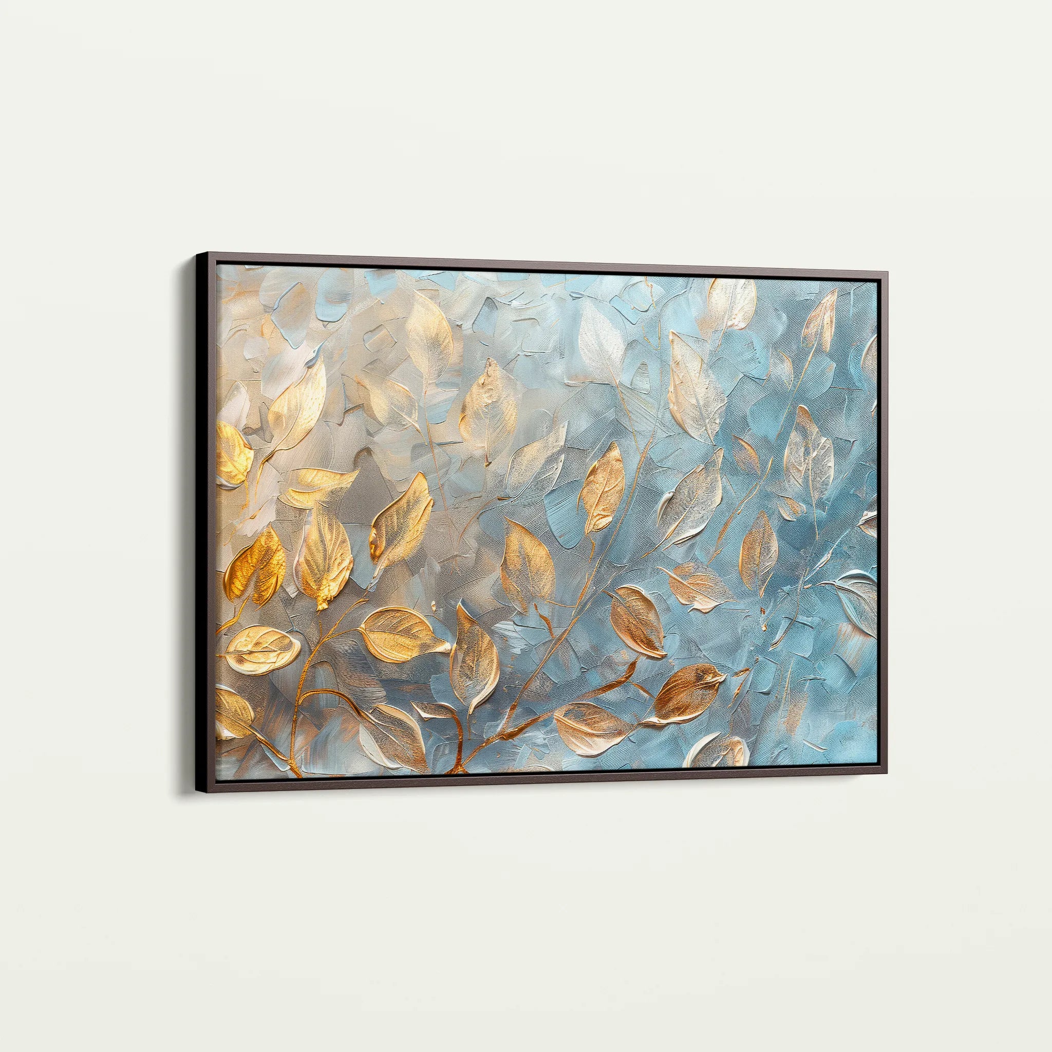 Floral 360 Canvas Art 18" x 24" / 45 x 60 cm / Black