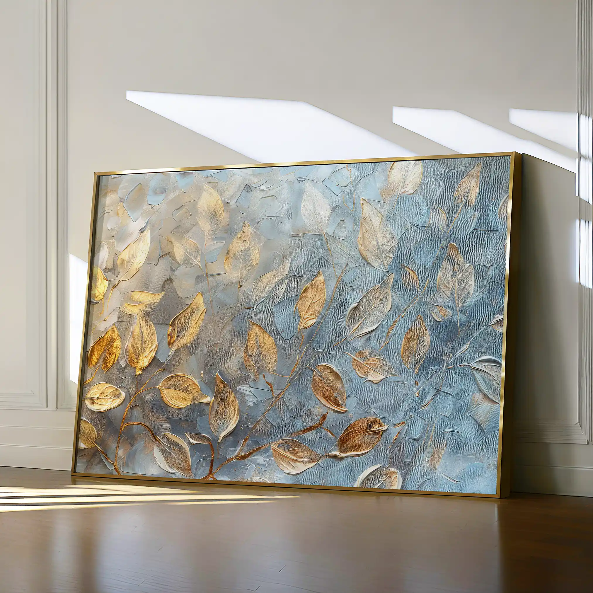 Floral 360 Canvas Art 60 x 40 cm / Black