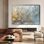 Floral 360 Canvas Art 60 x 40 cm / Black