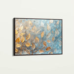 Floral 360 Canvas Art 60 x 40 cm / Black