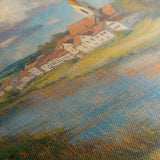 Landscape 360 Canvas Art 16" x 16" / 40 x 40 cm / Black