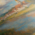 Landscape 360 Canvas Art 60 x 60 cm / Black