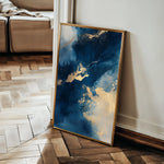 Abstract 361 Canvas Art 18" x 24" / 45 x 60 cm / Black