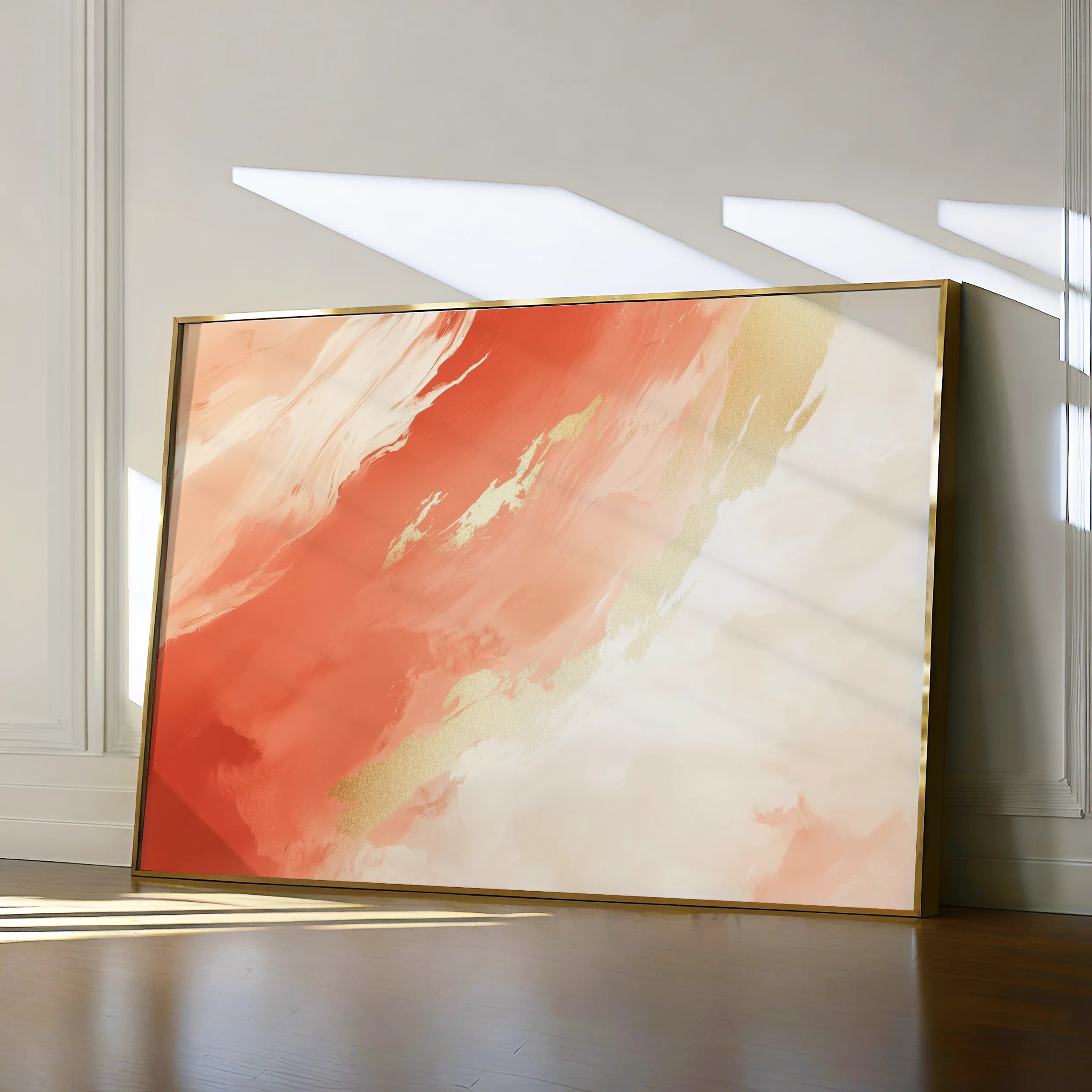 Abstract 362 Canvas Art 18" x 24" / 45 x 60 cm / Black