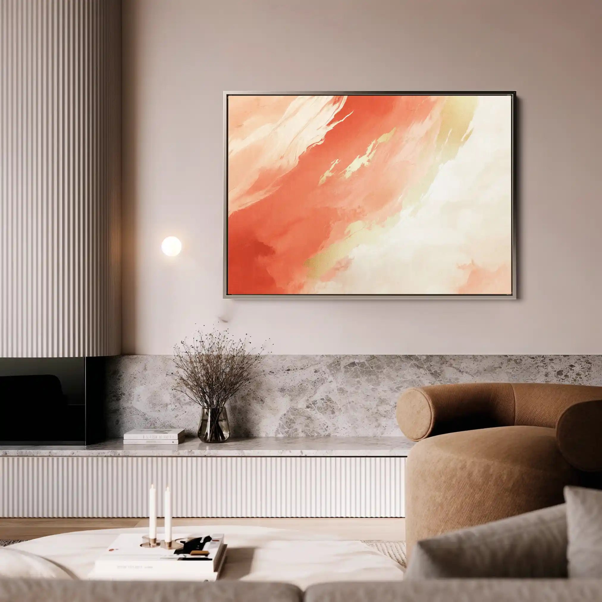 Abstract 362 Canvas Art 60 x 40 cm / Black