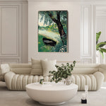 Landscape 362 Canvas Art 18" x 24" / 45 x 60 cm / Black