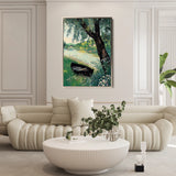 Landscape 362 Canvas Art 18" x 24" / 45 x 60 cm / Black