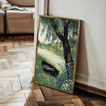 Landscape 362 Canvas Art 18" x 24" / 45 x 60 cm / Black