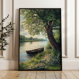 Landscape 363 Canvas Art 18" x 24" / 45 x 60 cm / Black